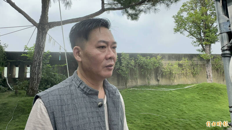 云林县议长黄凯今受访表示，目前会先专心处理好哥哥后事，未来会好好面对这场官司。（记者李文德摄）