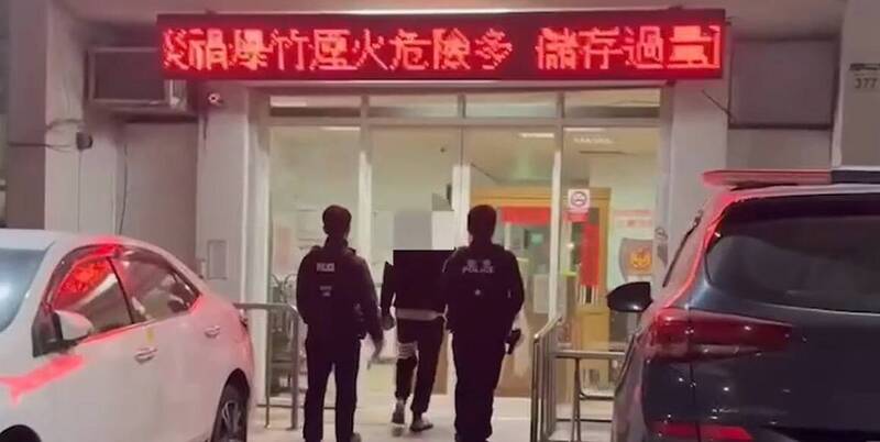 少女撂人打架，警方追查共犯法办。（读者提供）